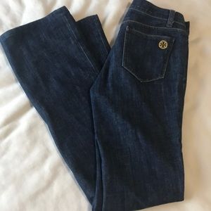 Tory Burch Classic Logo Jeans